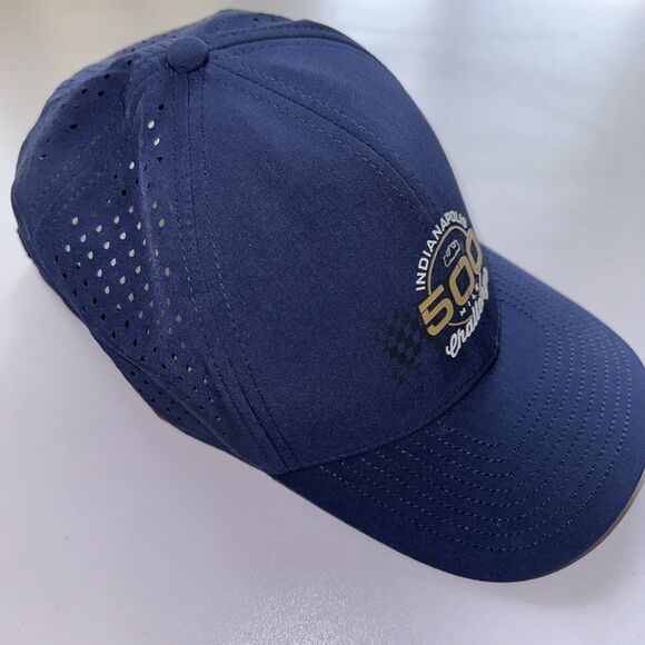 Indianapolis 500 Mile Challenge Festival Strapback Adjustable Hat Cap Indy Blue - Picture 2 of 6
